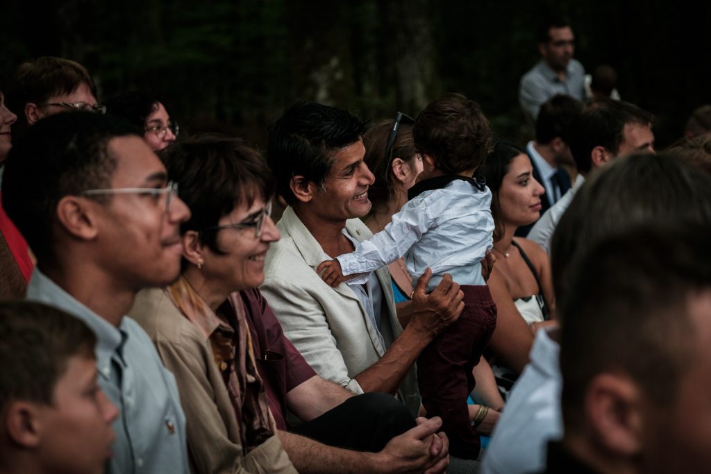 photographe mariage étangs de taysse cérémonie laïque invités