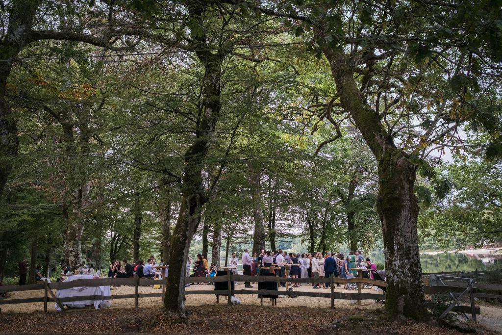 photographe mariage vin d'honneur étangs de taysse
